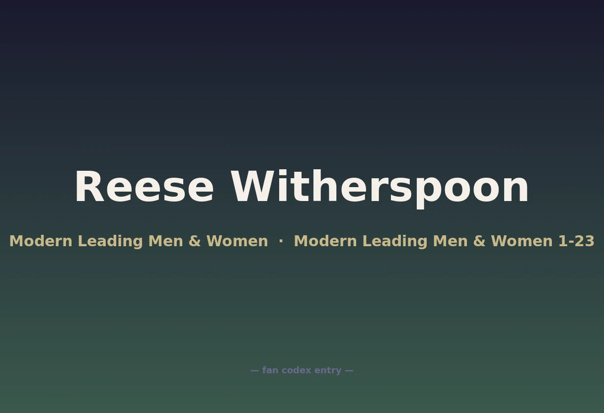 Reese Witherspoon