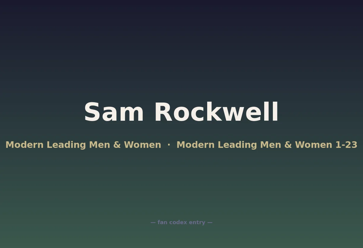 Sam Rockwell